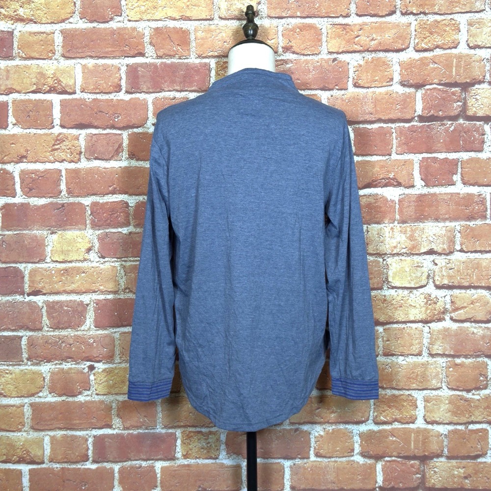 Jason Wu x Evaair Men's Large Pullover Drawstring Top Blue Casual Comfort - Picture 4 of 13